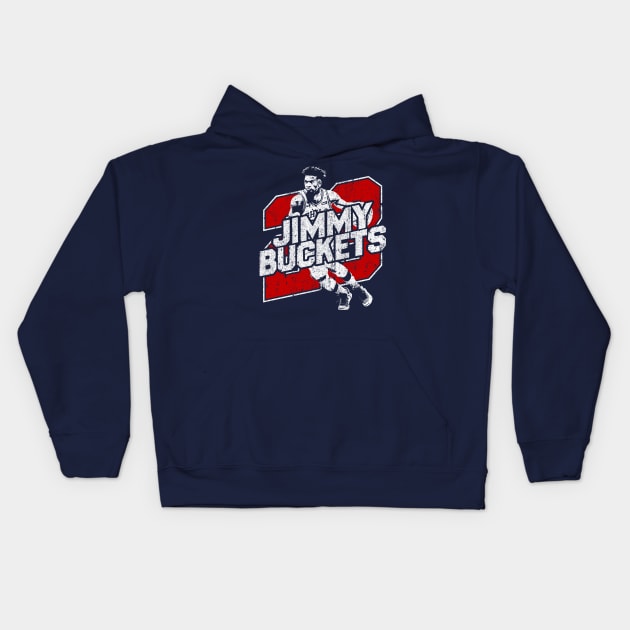 Jimmy Buckets Kids Hoodie by huckblade